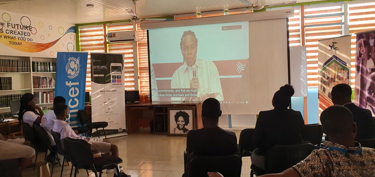 ADiallo2018's tweet photo. Attending live from @ghanalibraries #Accra with #YouthMTEp3 from #Ghana
@UnescoGhana
@UNFPAGhana @UNICEFGhana @dsengeh @UNSierraLeone @unesco_abuja @leogarnier @UNinGhana @IdaPadikuor https://t.co/NFYvkxi5Au