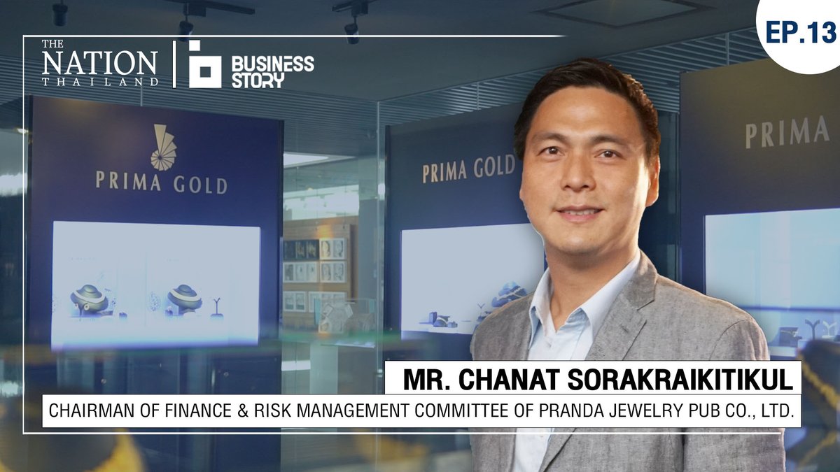 Thenationth's tweet photo. Business Story EP.13 | Pranda Group has carved a reputation as Thailand’s leading brand of luxury bling with classic designs and an eye for craftsmanship.
#Pranda #Jewellery #jewelry #TheNation
Watch Now: https://t.co/sqhmZXZ5jZ https://t.co/IEZdhyVULj