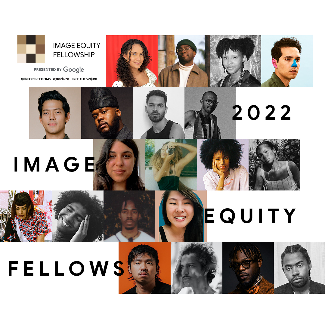 Congratulations to the first cohort of the Google Image Equity Fellowship. 20 fellows were selected from a pool of 1400+ applicants, with portfolios that uplift and represent communities of color. Learn more about the fellows freethework.news/google-ief-1c4…