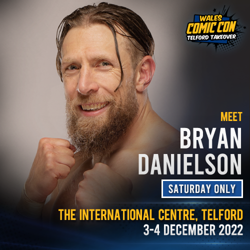 walescomiccon's tweet photo. NEW MEDIA GUEST #WCC2022 - Bryan Danielson @AEW https://t.co/bcyUQ5olqD