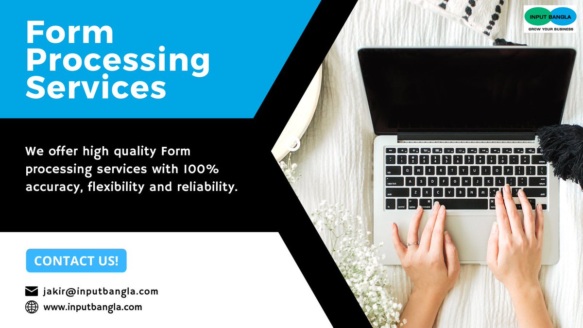 InputBangla's tweet photo. We offer high quality Form processing services with 100% accuracy, flexibility and reliability
#form #services #transformation #performance #formal #formation #likeforme #processing #inputbangla #flexibility #offer #reliability #highquality #accuracy https://t.co/mYkZ0as5RX