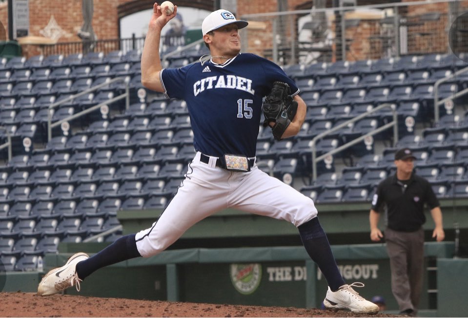 CitadelBaseball's tweet image. Last Sunday’s Top Performers. @CameronReeves21 @willbastian3 @ConnerCummiskey @GraySobel @RollauerThomas @vxtylerr  Excited to see who will rise to the top this weekend. #BelieveInIt