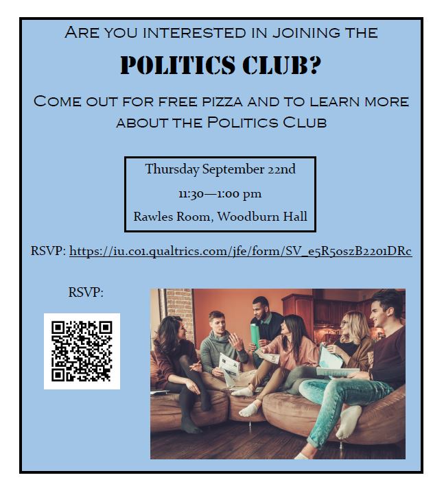 Indiana University Department of Political Science (@iupols) on Twitter photo 