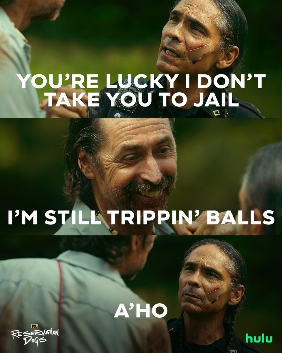 Trip balls in beauty, my friends. #ReservationDogs