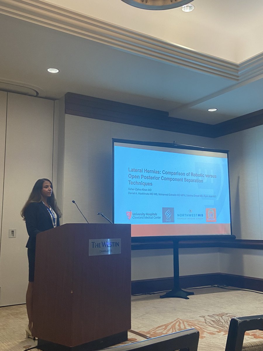 Learned so much at #ahs2022 this year!! Thank you so much for the opportunity to present my work with @RyanJuza @AmericanHernia @UHSurgeryRes @SurgeryUH