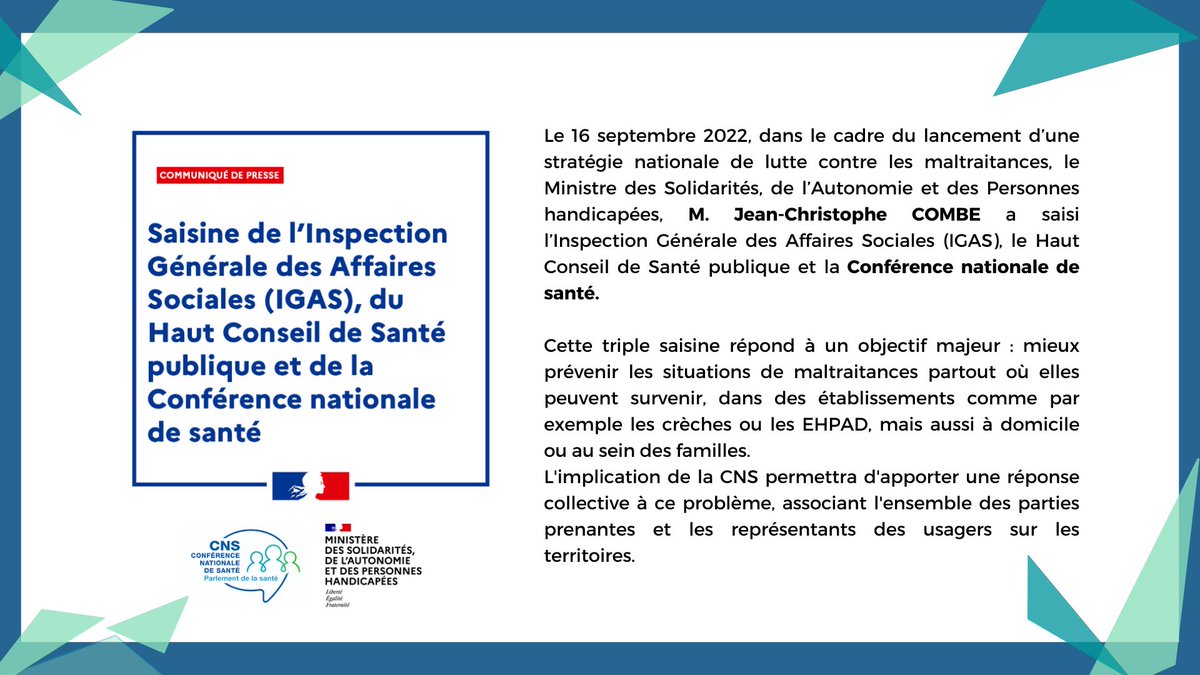 CNS Santé tweet media