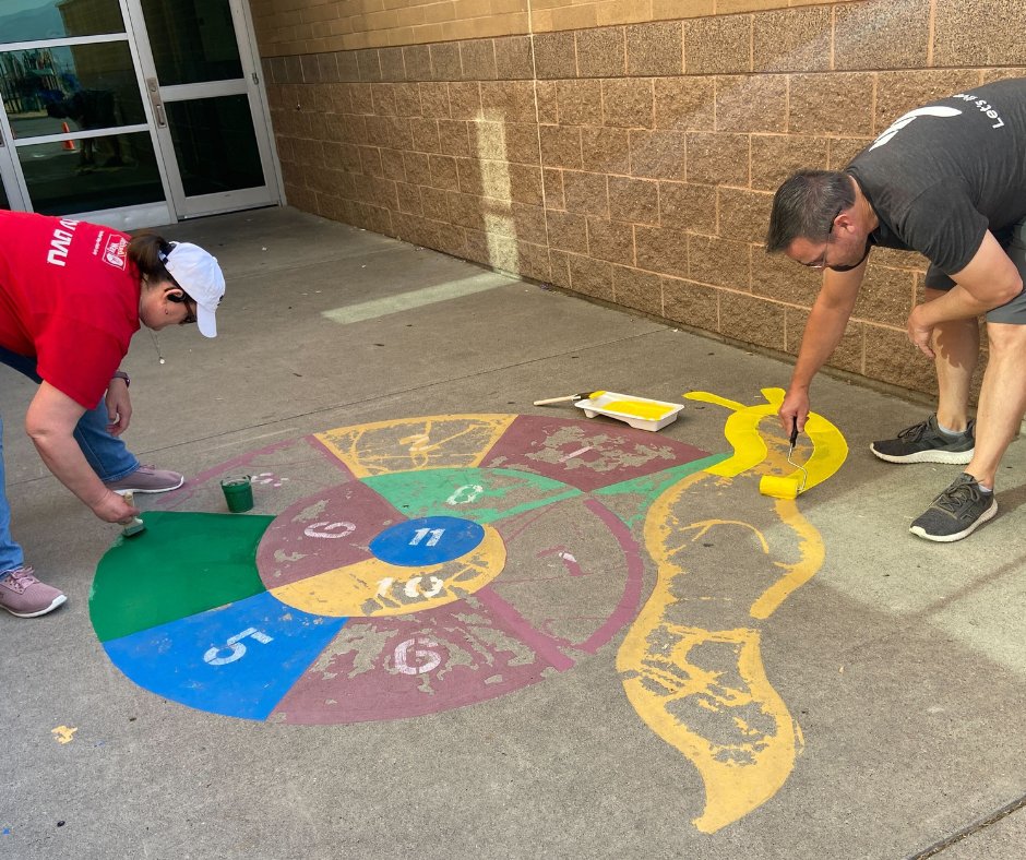 Revere Health participated once again in <a href="/UnitedWayUC/">United Way of Utah County</a> annual Day of Caring event! Our employees helped Spring Creek Elementary in the <a href="/ProvoSchoolDist/">Provo City School District</a> repaint their playground &amp; clean up the school grounds. A big thank you to everyone who helped coordinate this project!