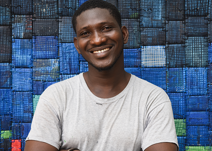 #AngeDakouo né en 1990 à Bamako, diplômé du Conservatoire des Arts et Métiers Multimédia de Bamako en 2017.

Découvrez son travail à l’occasion de la 10ème édition londonienne de la foire d'art africain <a href="/154artfair/">1-54 Art Fair</a>, du 13 au 16 octobre 2022 à <a href="/SomersetHouse/">Somerset House</a>.