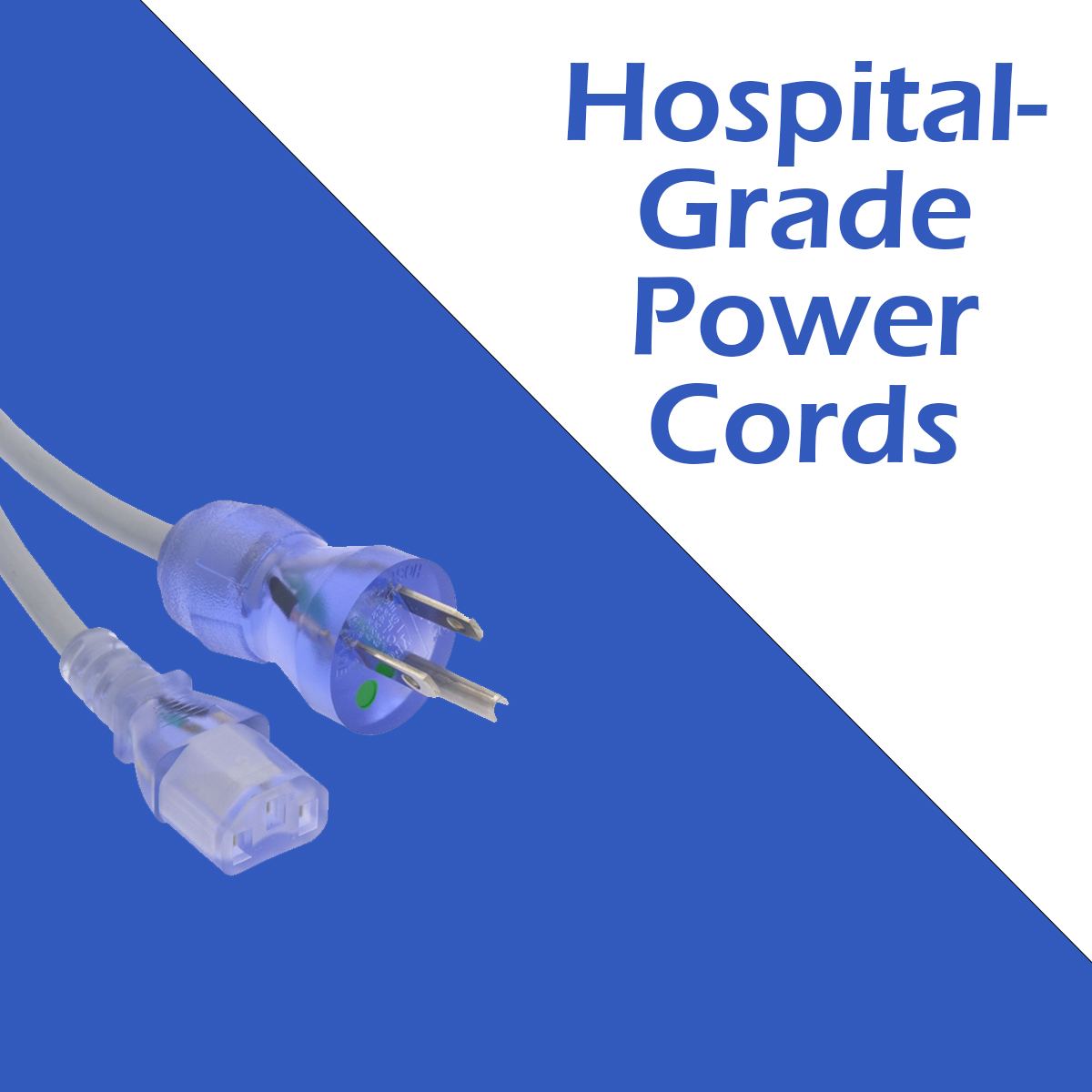 Meeting NEMA and IEC Standards, our selection of Hospital-Grade #PowerCords are unsurpassed for safe grounding, durability and reliability. Click ow.ly/yt6K50KLLnG to browse our selection. #HospitalCables #PowerCables #CustomCables #Hospitals #Healthcare