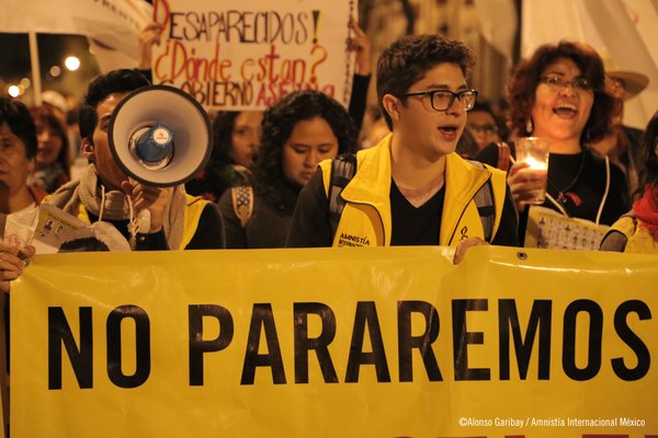 guseguemo's tweet photo. No se puede parar la MARCHA hasta encontrar a #MariaBelenBernal y que el Estado responda por su desaparición y el o los autores y cómplices por ACCIÓN U OMISIÓN de su desaparición también paguen por sus delitos. https://t.co/eJiQck6w6B
