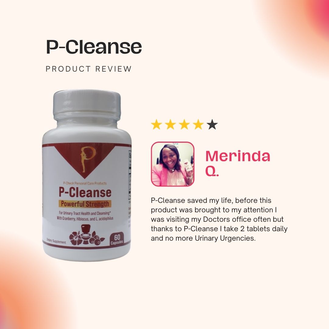 pcheckwellness's tweet photo. Thank you Merinda for this powerful review💖 Ladies, save time going back and forth to the doctor's office and try our P-Cleanse pills, an all-natural urinary tract health cure vitamin. 
👉Click the link below NOW and get yours today ‼️
https://t.co/QH9hDglmJG

#PCheckWellness https://t.co/TNoyZ9K2iK