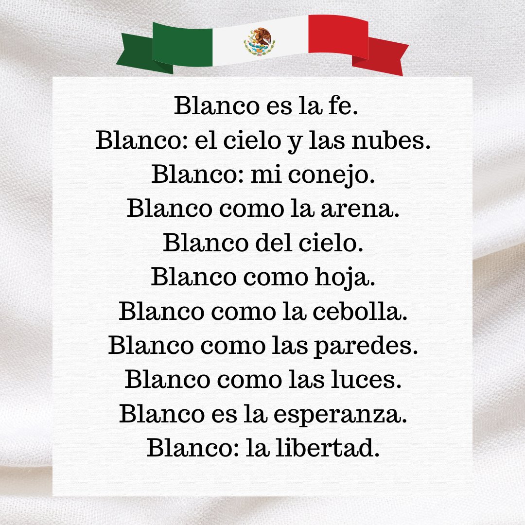 SemilleroEn's tweet photo. Celebramos la patria con un poema colectivo hecho por los niños y niñas de la sede Folclor Latino. 

¡Viva México!

#SemillerosCreativos  #CulturaComunitaria #SomosSemillerosCreativos https://t.co/bxsIN6e3pQ