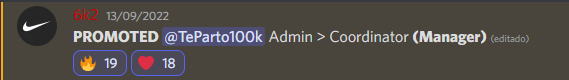 TePartinho's tweet image. Promoted a Coordinator @BattleRIPNet Muchas Gracias por la oportunidad y la confianza @6k2_Official @maaxxxxii