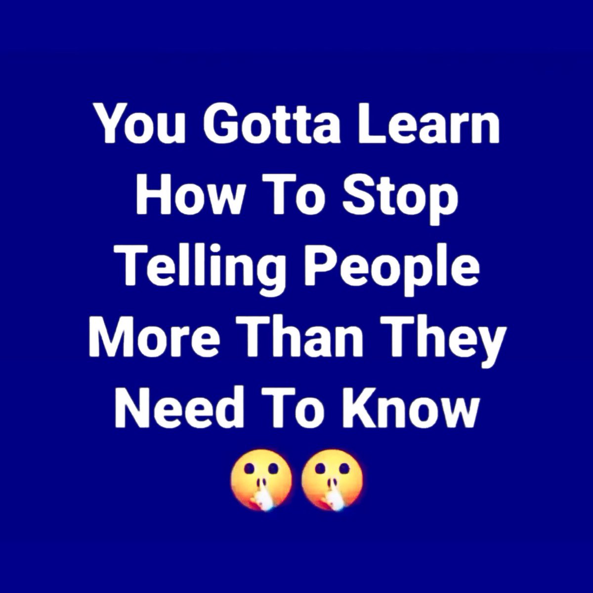 war089's tweet photo. GREAT morning kings & queensโผ๏ธโผ๏ธ
Say just enough to get your point across, donโt over share, it wonโt help. In fact, it can come back to hurt you.
#APTTMH
#HalleluYAH
#HappyPrepDay
#GetHealthy
#BeBlessed https://t.co/22RrkocEOd