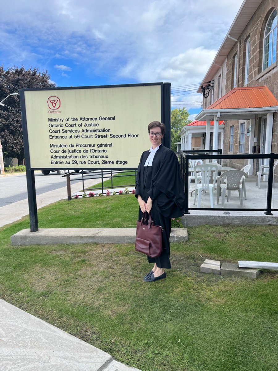 Congratulations to Camille Ligier <a href="/c_ligier/">Camille Ligier</a> on her first in-person appearance in court!  Camille has been with us since August, 2020
but has never appeared in court in person before today!

Best of all, she got the Order she was seeking too!