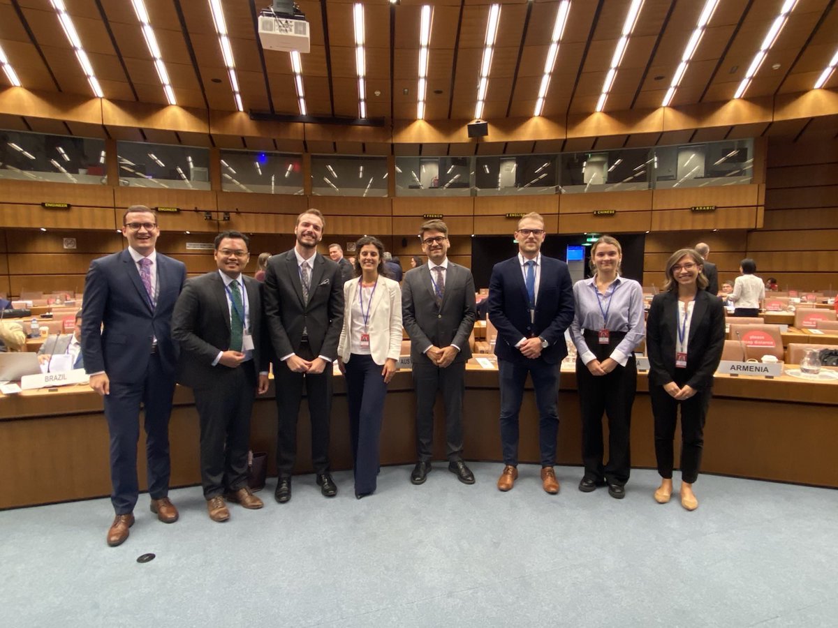 BrownColinM's tweet photo. End of a long 2 week session at UNCITRAL working on ISDS reform and the creation of a #MultinvCourt. Steady progress on the building blocks for a court, plus other reforms. Great work by @Trade_EU and the 🇪🇺MS @DRedonnet @annajoubinbret https://t.co/K1vqhzAaDc