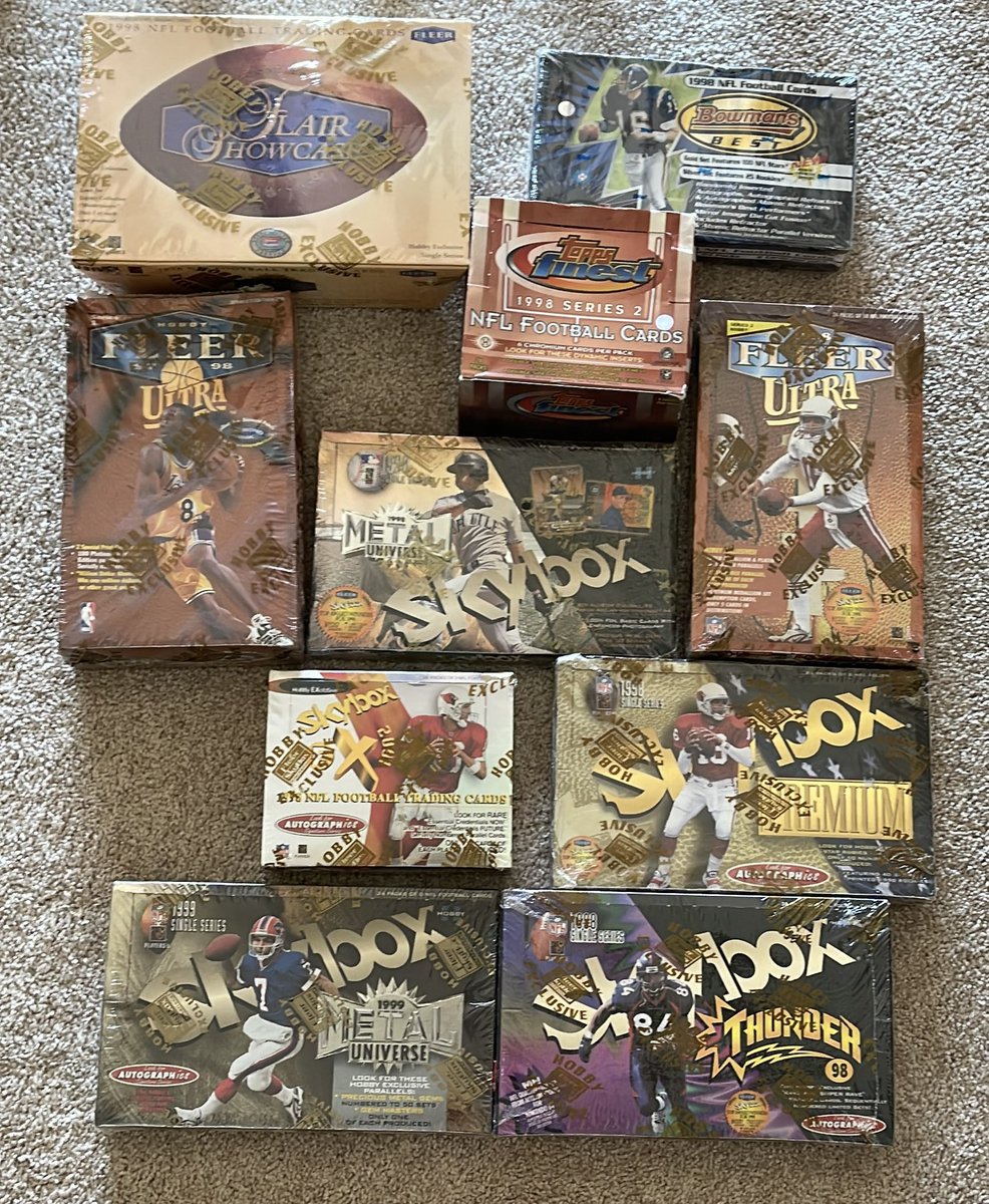 I started my hobby Twitter account in April. Check out my collection of 1.7k rare cards here- nextgem.app.link/rfePumYcIrb

To celebrate 3k followers, I’m giving away a pack of big 90s wax to a user who follows me &amp; RTs this message  within 36 hours. My cards came from this same wax!