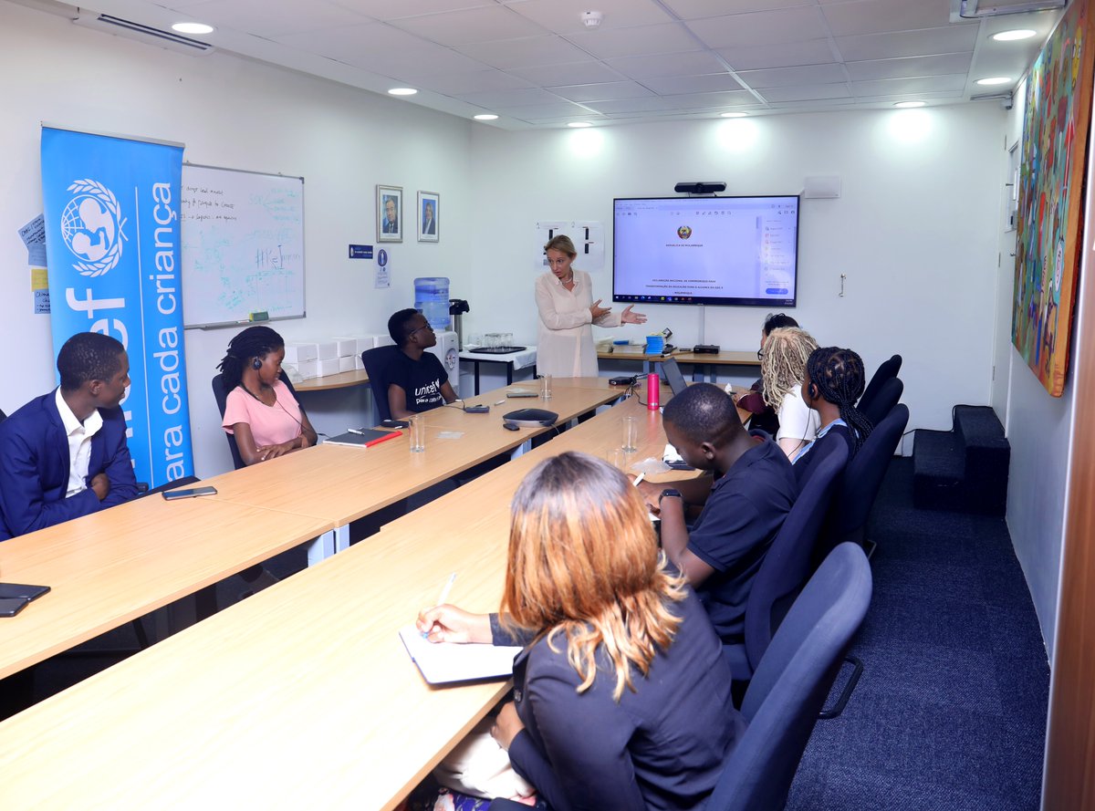 UNICEF Moçambique tweet media