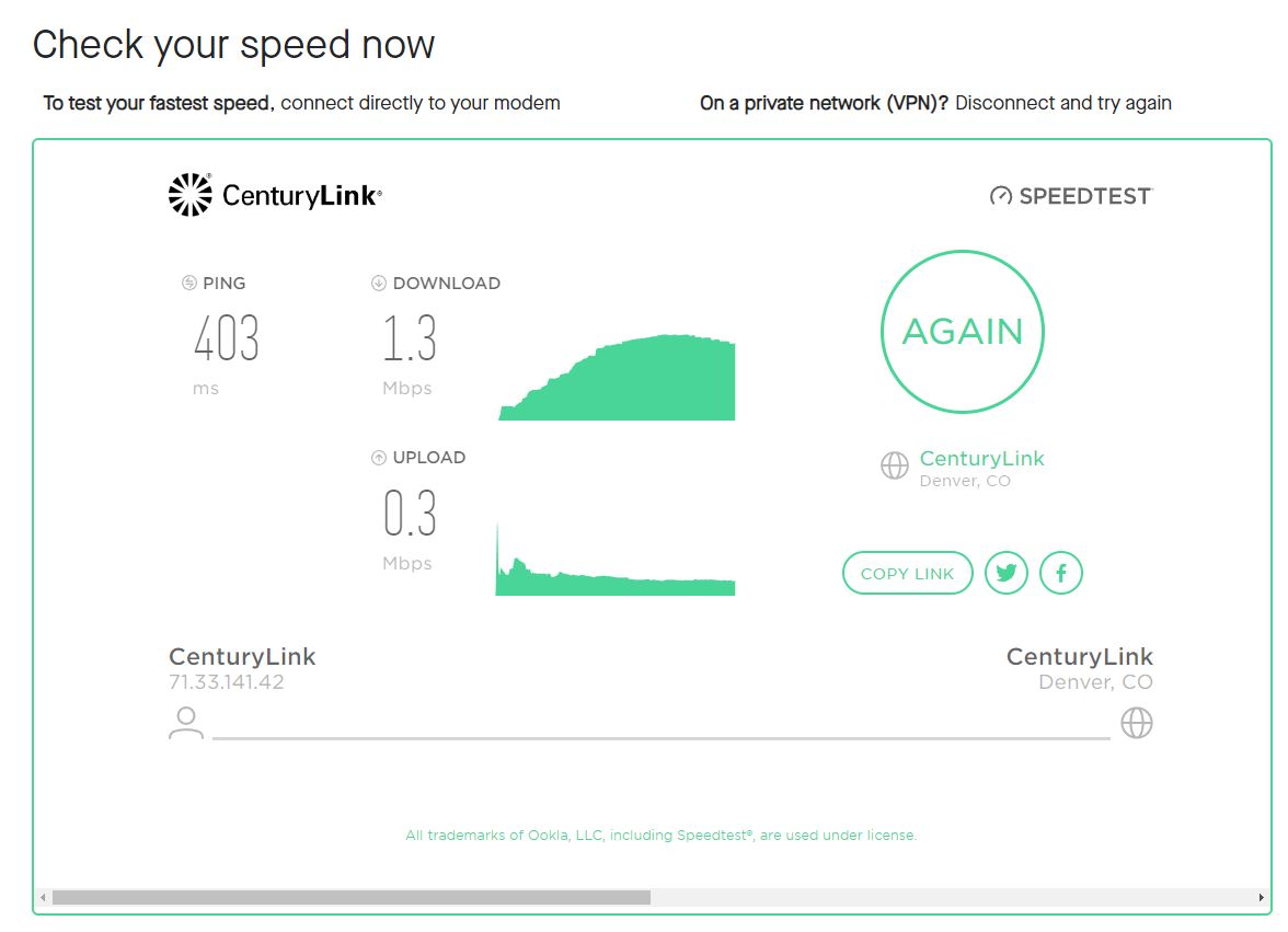 davidlroper's tweet photo. @CenturyLinkHelp https://t.co/qarD6B8iDY