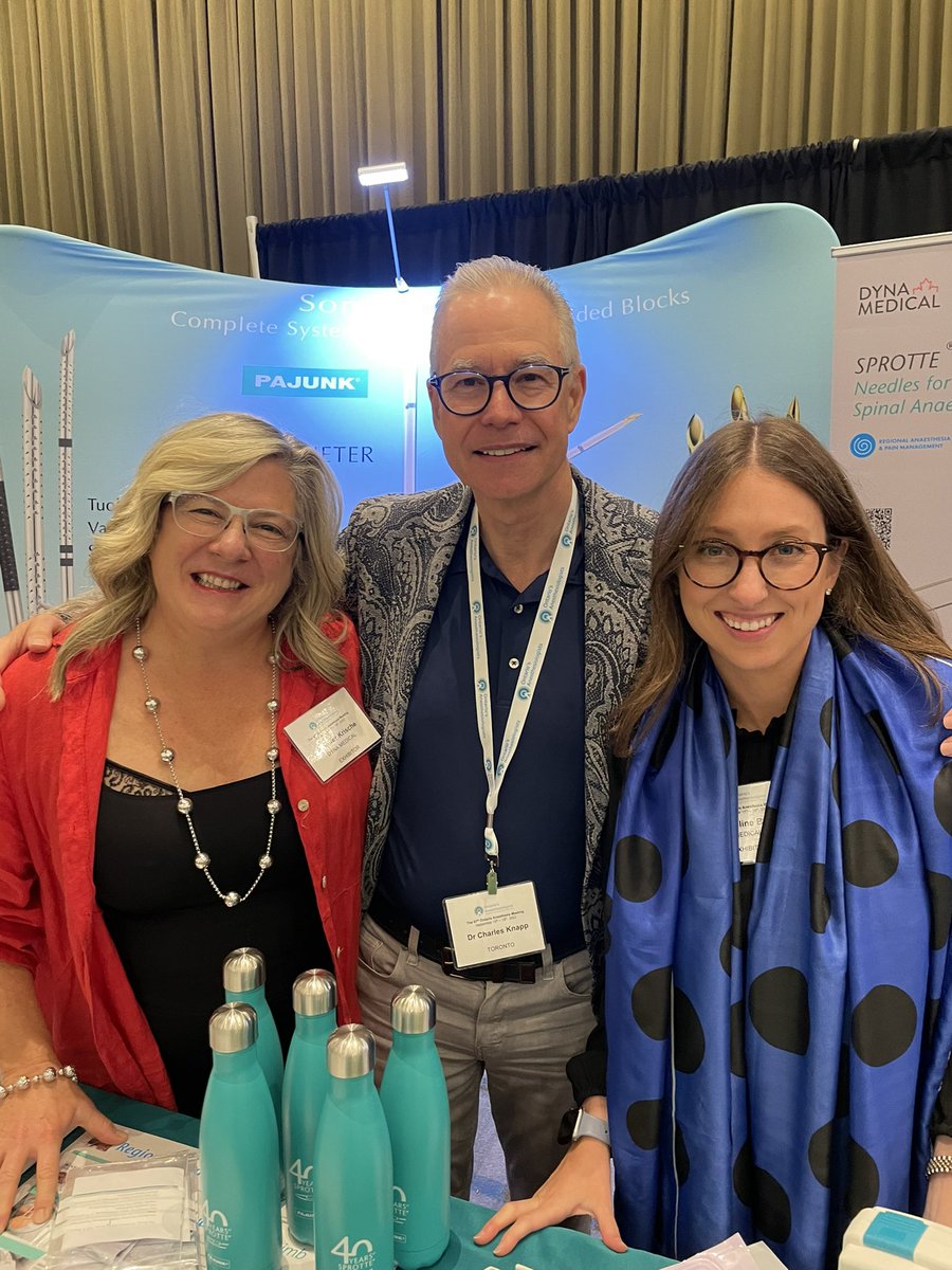 DynaMedical's tweet photo. Getting stuck in with @cme4ga on a @Pajunk_Global E-Cath demo this afternoon at @ON_Anesthesia #OAAM2022.
Stop by and say hi 👋🏼 💉 https://t.co/aOWeljj07r