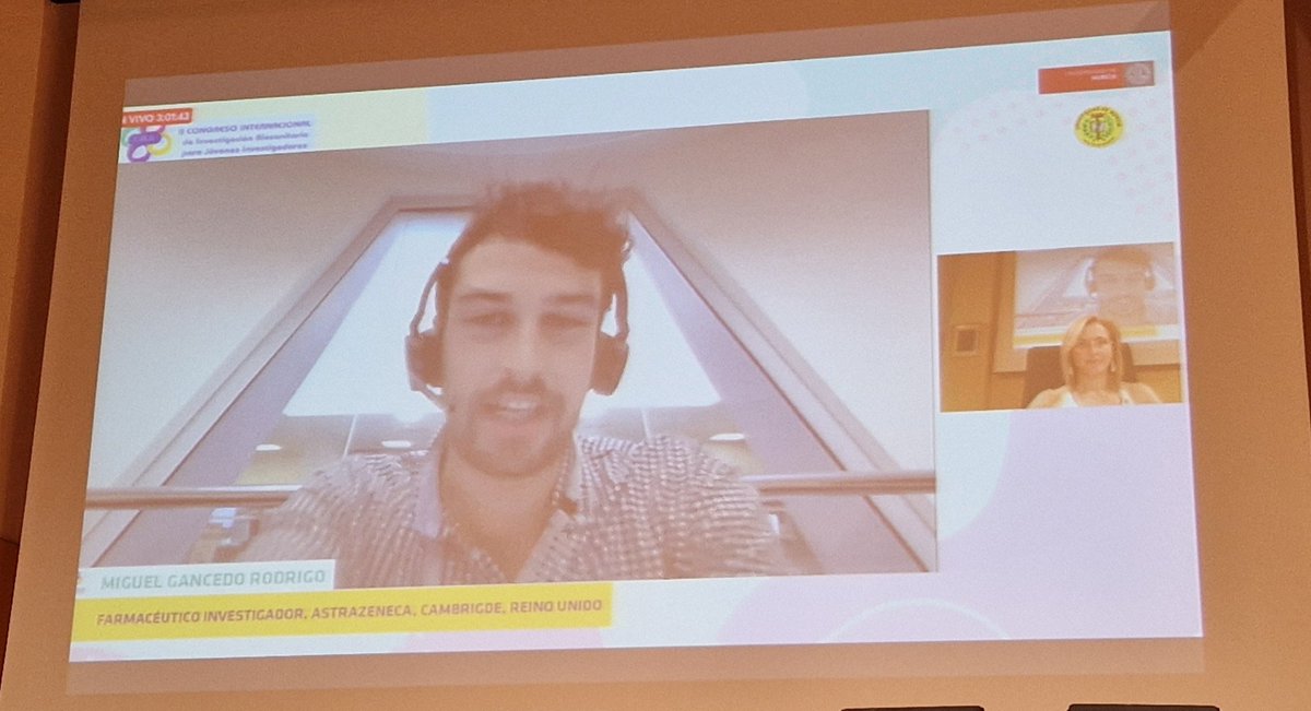 Miguel Gancedo nos habla de su experiencia en el Dpto de I+D de <a href="/AstraZeneca/">AstraZeneca</a> #OrgulloUMU