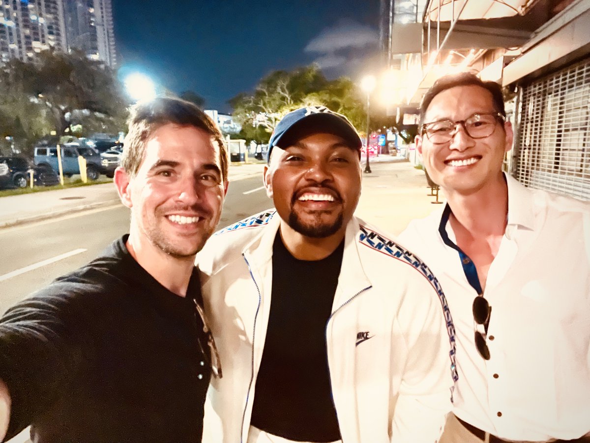 thepoolit's tweet image. Team time on the town. 

Our CEO, Dakotah Rice, is joined on the right by Head of Operations &amp;amp; Chief of Staff, James Leo. Making a guest appearance is renowned photographer David Needleman, husband of our very own Chief of Growth &amp;amp; Impact Officer, Evan Minskoff. 

#poolit #team