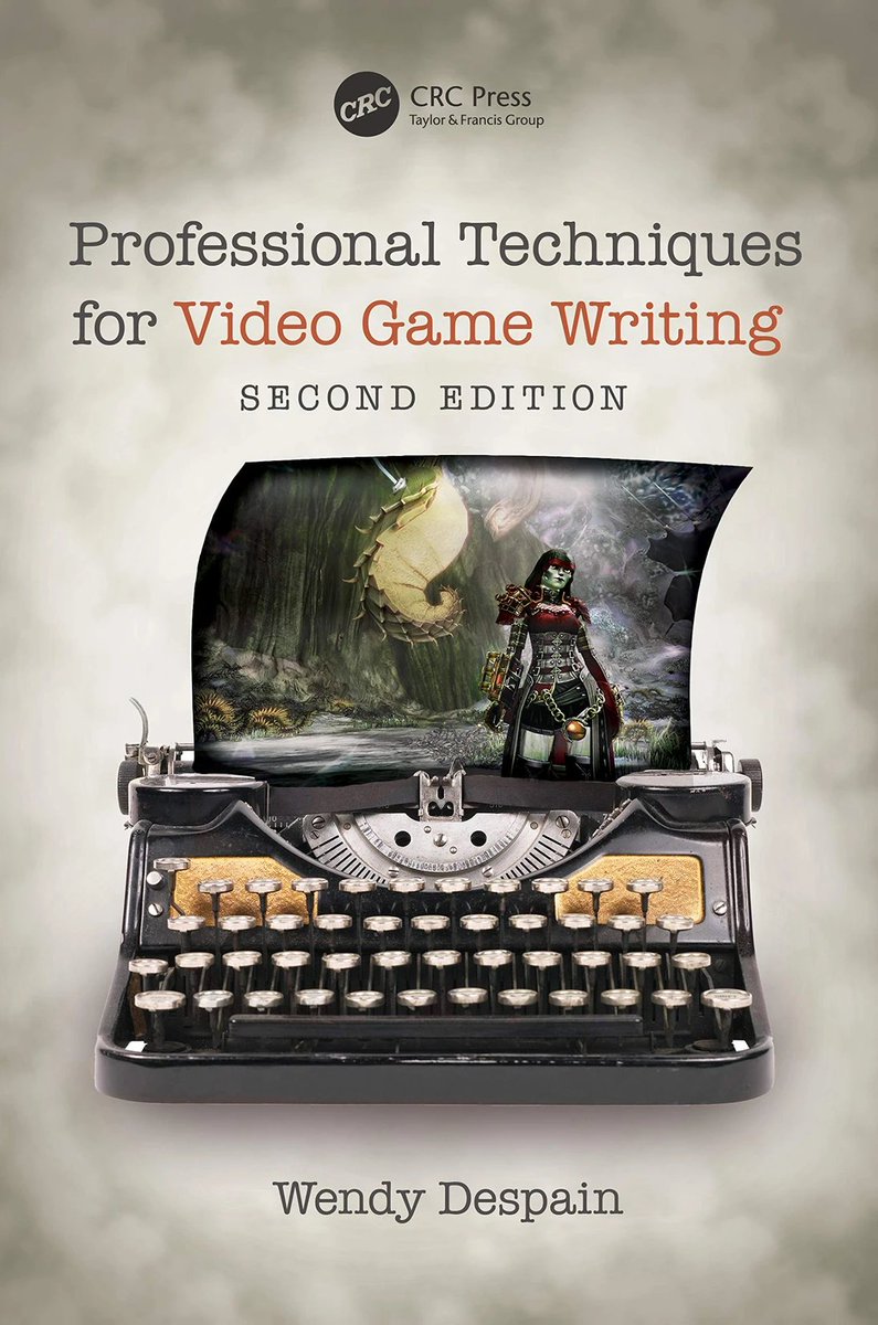 Looking to work as a professional game writer?

The newest book added to #TheVideoGameLibrary is this one from <a href="/IGDAFoundation/">IGDA Foundation</a>. It's a wonderful resource and includes exercises and writing samples. ♥️

thevideogamelibrary.org/book/professio…

<a href="/StillNotSam/">N0tThatSam</a> <a href="/rhipratchett/">Rhianna Pratchett 🧙🏻‍♀️</a> <a href="/HiJayPosey/">Jay Posey</a> <a href="/tomabernathy/">tom is ocean waves, ocean waves. blm.</a>