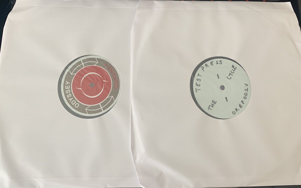 THE CYCLE coming soon. Here are 2 test presses that will be going up on our Bandcamp next week. 
PFM
RHYTHM TEK
TIDAL
PARIAH #testpress #promo #bandcamp #drumandbass #atmosphericdnb <a href="/Liquidsoundzuk/">Liquidsoundzuk 👽</a> <a href="/tidal003/">TIDΛL ❄️</a> @SidNarOdyssey @Odysseymusicbox @axoworldwide