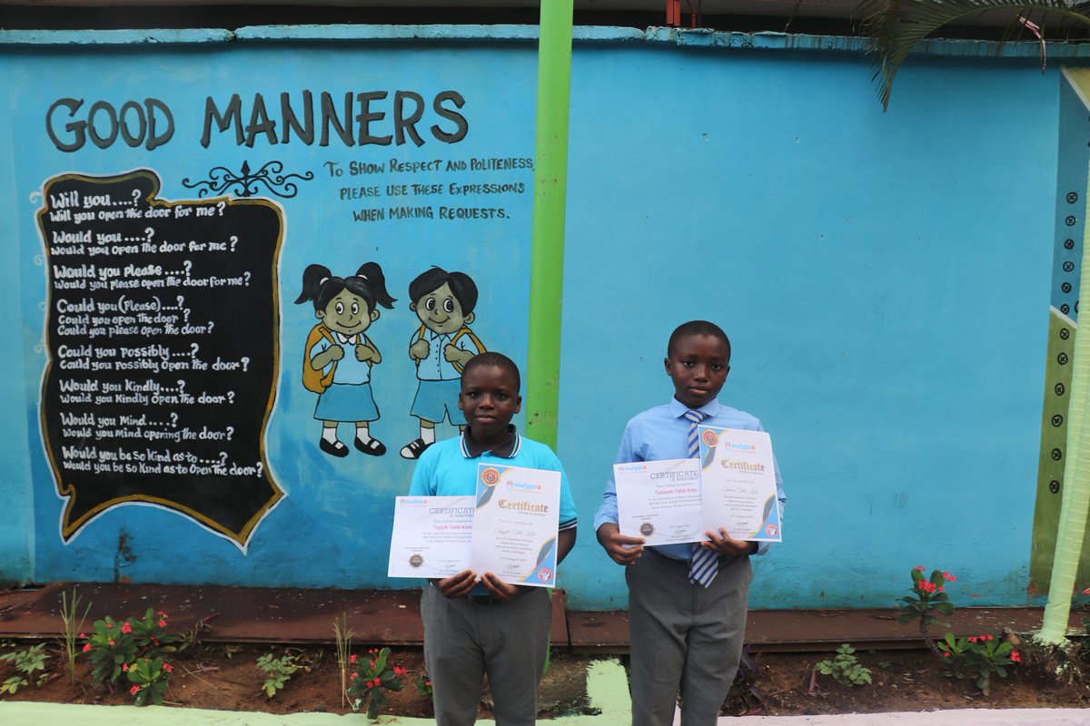 Tulip_lagos's tweet photo. It was wonderful to once again see all of our students and welcome them to a new session.We also took a moment to recognize our champions who continue to make us proud.They emerged as winners in the Mathematics Without Borders Competition (winter round) and the Owlypia Challenge https://t.co/1kDEbI0w9J