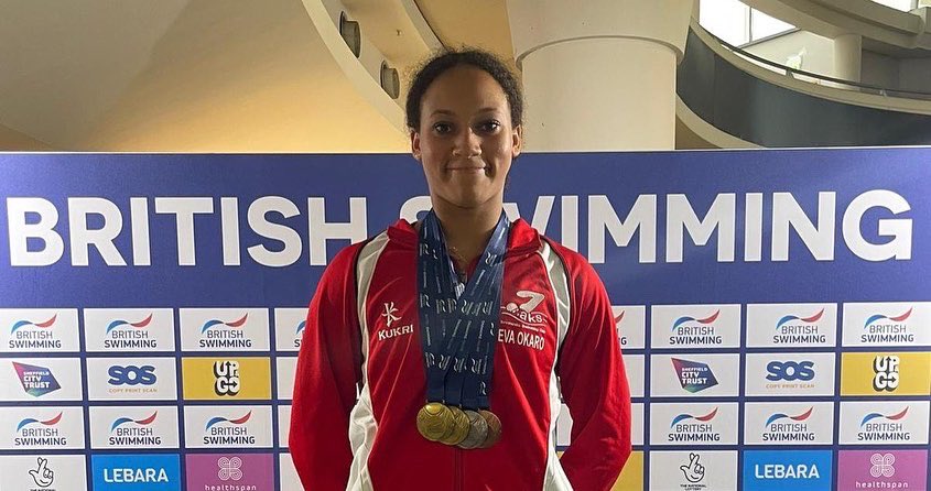 7oaksSwim's tweet photo. Some fantastic news!

@7oaksSwim Eva Okaro has received her first international senior team call with GB to go to the World Cup in #Berlin in #October

This is the Club’s first international call up too!

Congratulations Eva!
#proudclub https://t.co/dWq3tBrxRy