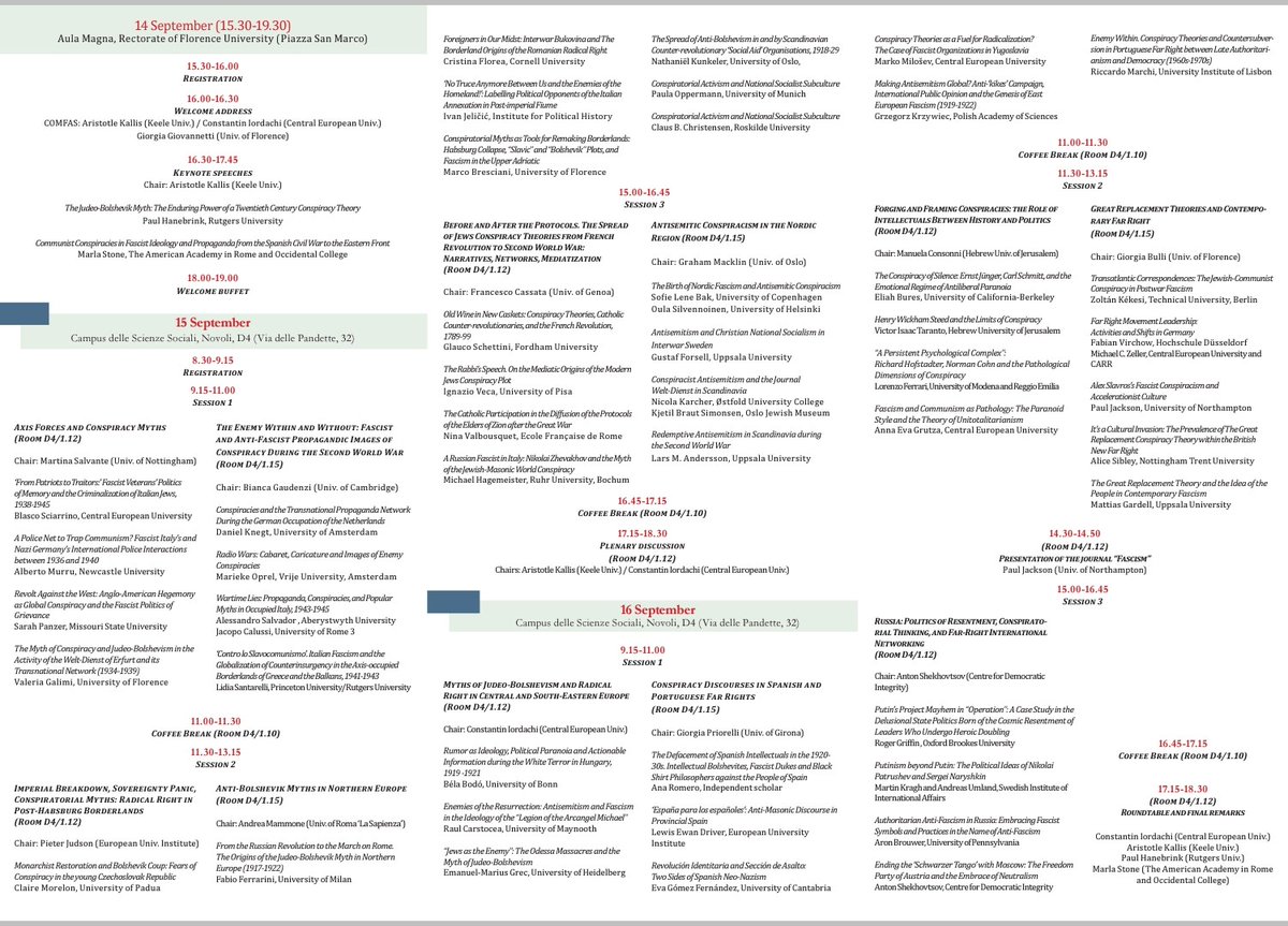 LewisDriver4's tweet image. It has been a real pleasure to participate at the 5th COMFAS convention over the past few days, and to present my paper 'España para los españoles: Anti-masonic discourse in provincial Spain'. Thanks to everyone for an excellent event!