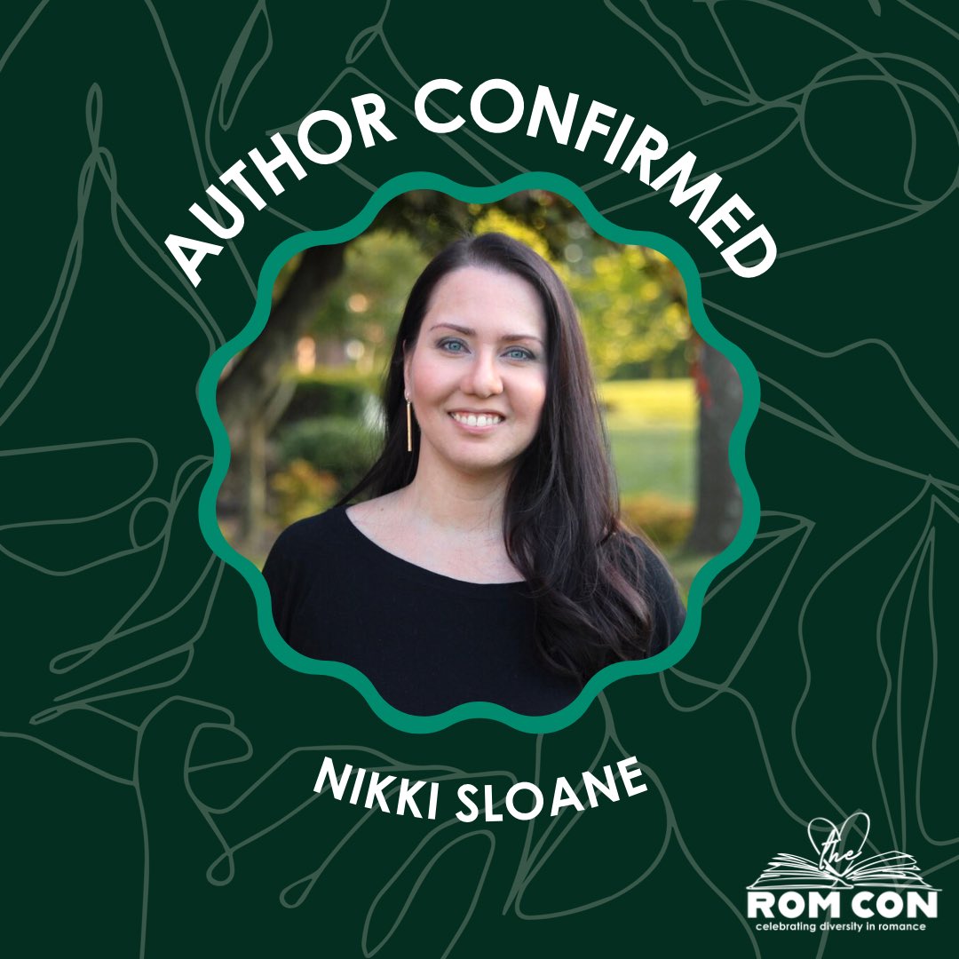 Thrilled to announce that <a href="/AuthorNSloane/">Nikki Sloane</a> fill be attending The Rom Con 23!