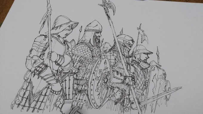 An old drawing I found that I'm still quite proud of 