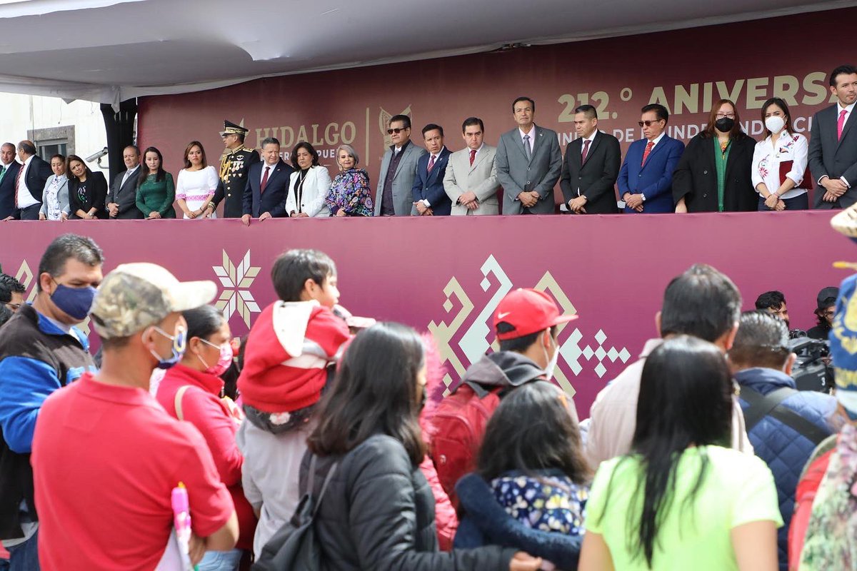 Estoy muy contento de ver el entusiasmo de las familias hidalguenses al retomar nuestras tradiciones.

Así se vivió el desfile cívico-militar conmemorativo a la celebración del inicio del Movimiento de Independencia que se llevó a cabo en la capital de nuestro estado.