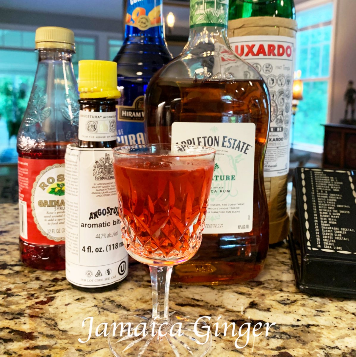 The Jamaica Ginger - a #cocktail with no ginger and the same name as a Prohibition concoction that was said to have caused paralysis. This one is rum-based cooladventures.com/2022/09/15/jam… #80cocktails80days