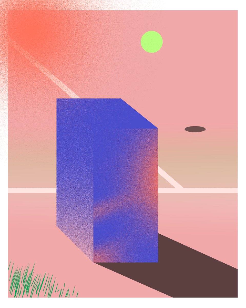 Fields series #1 🟦🎾

#illustration #abstract #artwork #artprint