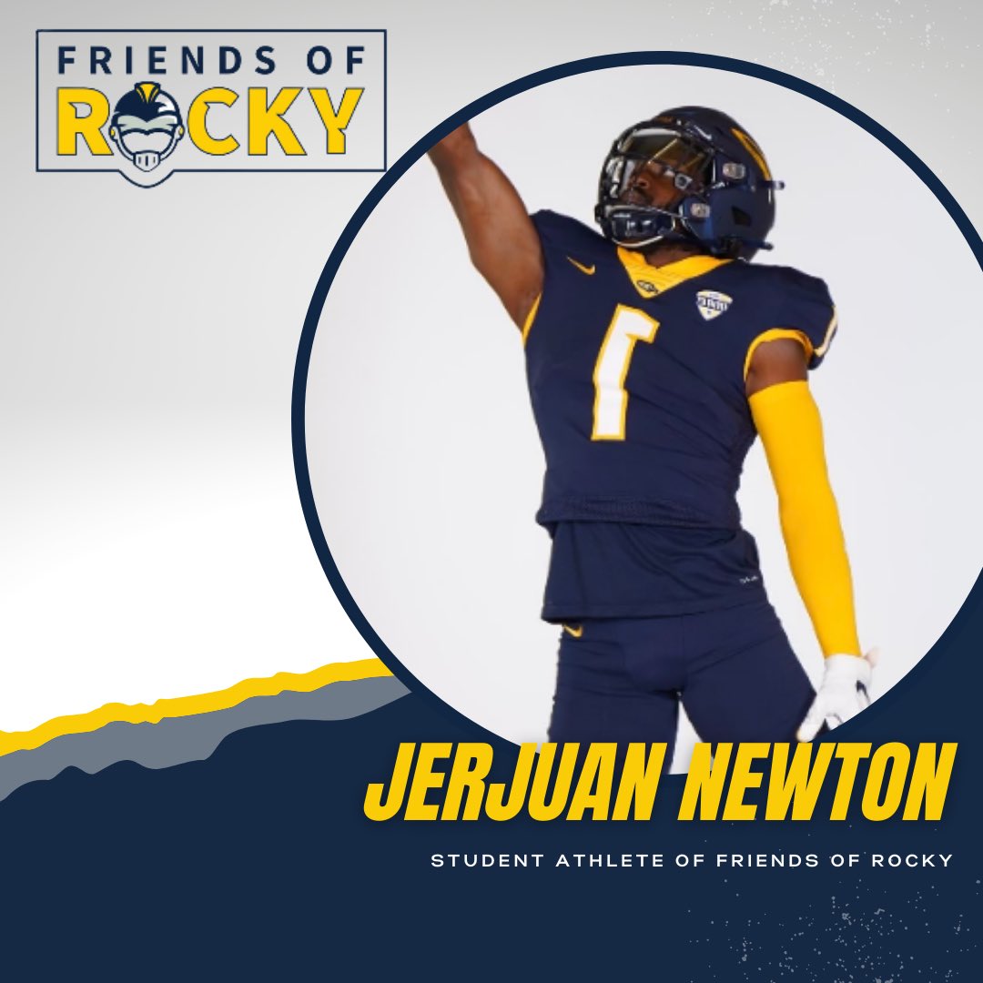 NJerjuan's tweet photo. Big news! 🚀 I’ve joined @friendofrocky to make the most of my time on and off the field. Learn how you can support student-athletes like me at: https://t.co/ZQIkOIUWUH #GoRockets #FriendsofRocky https://t.co/j5pKpblqsl
