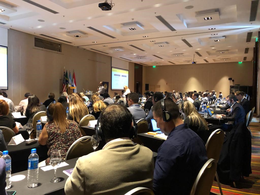 .<a href="/TheJusticeDept/">U.S. Department of Justice</a>’s #OPDAT @StateCT se reunió esta semana en Puerto Iguazú para fortalecer esfuerzos en el combate de #TBML en la Triple Frontera a través de la colaboración regional y expertise técnico. 🇦🇷 🇧🇷 🇵🇾 🇺🇸