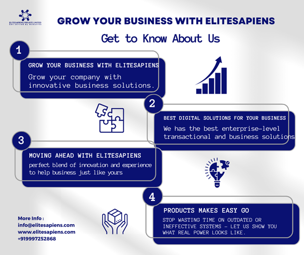 EliteSapiens's tweet photo. Get to Know About Us.
•Grow your business with elitesapiens
•Best digital solutions for your business
•Moving ahead with elitesapiens
•Products makes easy go

Let Experts at EliteSapiens helps you to grow your business https://t.co/3xuDMHS1Qs
.

#digitalbussiness #Digital https://t.co/xXYaKj96A1