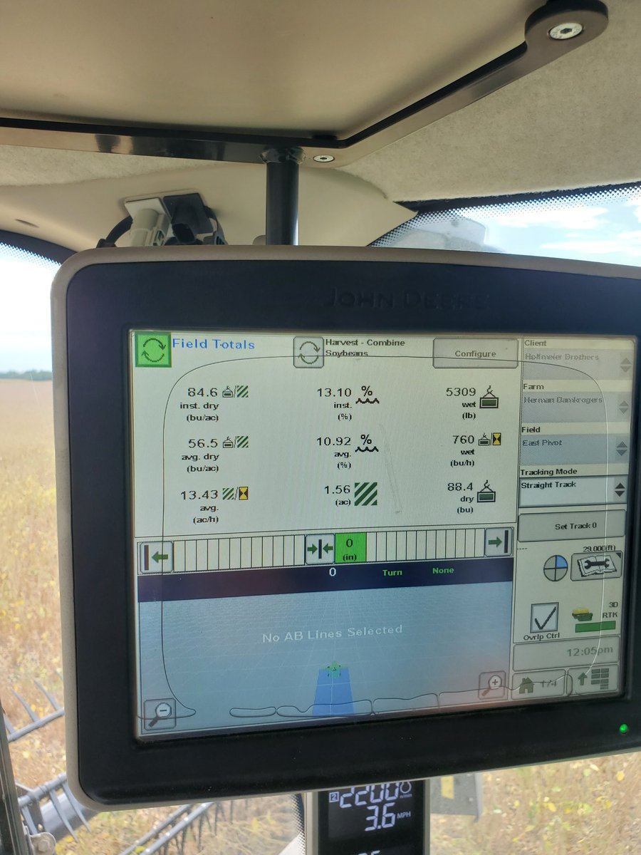 Greg Carpenter (@cowboycubby) on Twitter photo My first Soybean Ride. South of DeWitt NE. P25A16E Irrigated. Monitor calibrated and running high 80s and low 90s. Around 15 moisture. See the Leaders! ENLIST E3 soybeans performing as expected. <a href="/PioneerSeeds/">Pioneer Seeds U.S.</a> <a href="/crank1n3/">Casey Rankin</a> <a href="/corteva/">Corteva Agriscience</a> My first Soybean Ride. South of DeWitt NE. P25A16E Irrigated. Monitor calibrated and running high 80s and low 90s. Around 15 moisture. See the Leaders! ENLIST E3 soybeans performing as expected. <a href="/PioneerSeeds/">Pioneer Seeds U.S.</a> <a href="/crank1n3/">Casey Rankin</a> <a href="/corteva/">Corteva Agriscience</a>