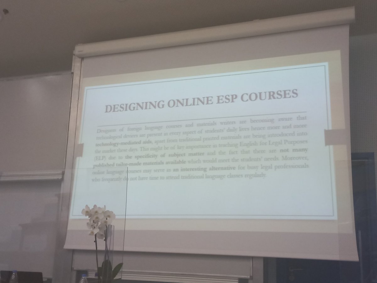 mlodydepresant's tweet photo. #eapcrete Our last presentation for today is Dr Halina Sierocka talking about creating your own professional online course https://t.co/5ZrVc2wuU9
