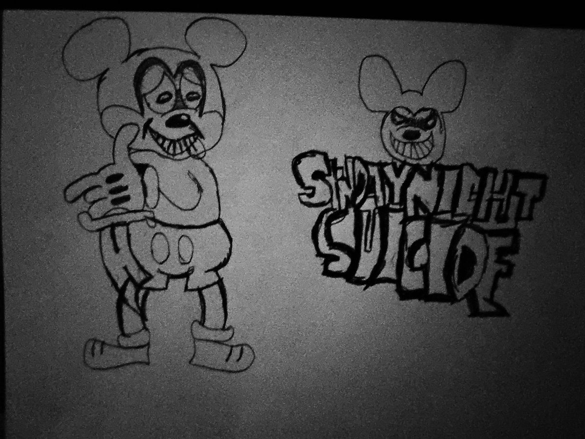 FNF Sunday night suicide 2.5 I made a banner drawing, how is it? What would you rate out of 10?