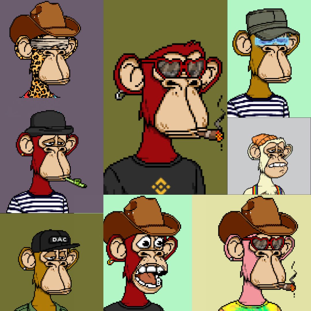 zarko741's tweet photo. Je collectionne les singes 🐵🙈🙉🙊! Et vous ? @DegenApeClub #bitcoin #bearmarket @PancakeSwap https://t.co/prqZuTpKLS