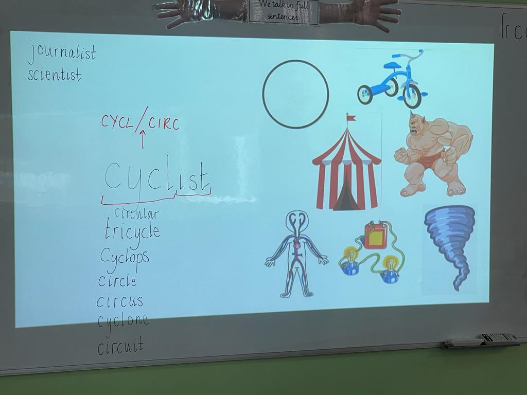 SWLiteracy's tweet photo. Here what the redoubtable @Mrs_Foyle was up to with her Year 3s yesterday: morphology, etymology and analysis of polysyllabic words. @PrincecroftPri https://t.co/lkwO4yWX4m