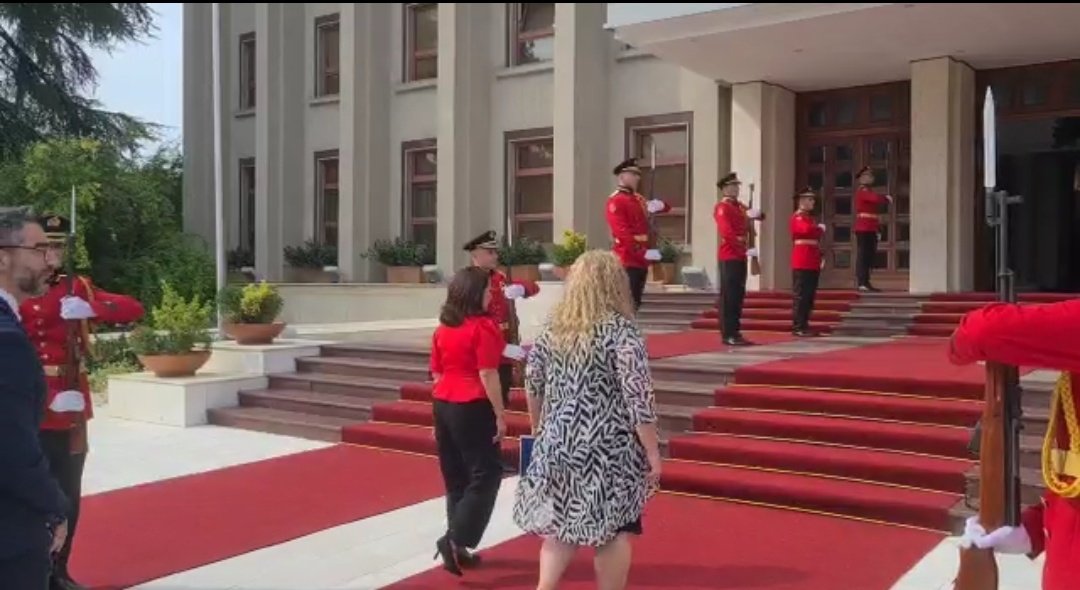GalitPeleg's tweet image. Today I was honored to present my credentials to the president of the republic of Albania 🇦🇱.
I am very enthusiastic to start representing Israel 🇮🇱in this beautiful and friendly country & enhancing our mutual relations. Building a better future, remembering the remarkable past.