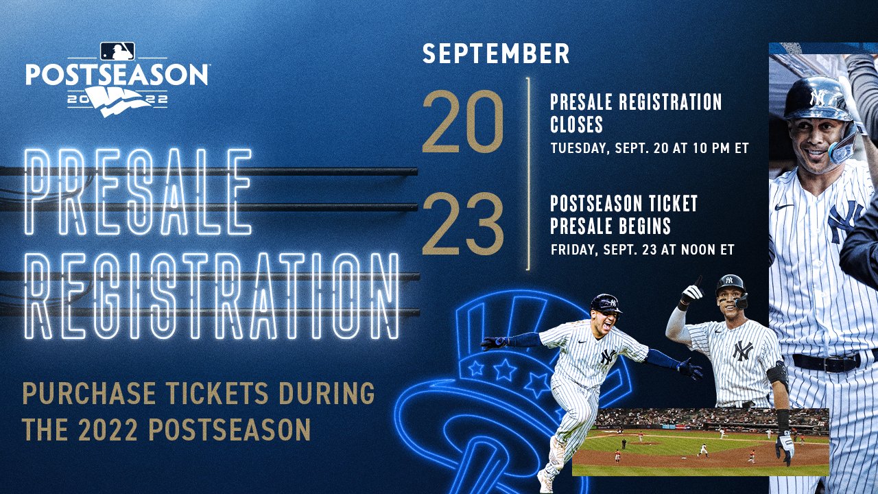 New York Yankees on Twitter "Register now for the opportunity to