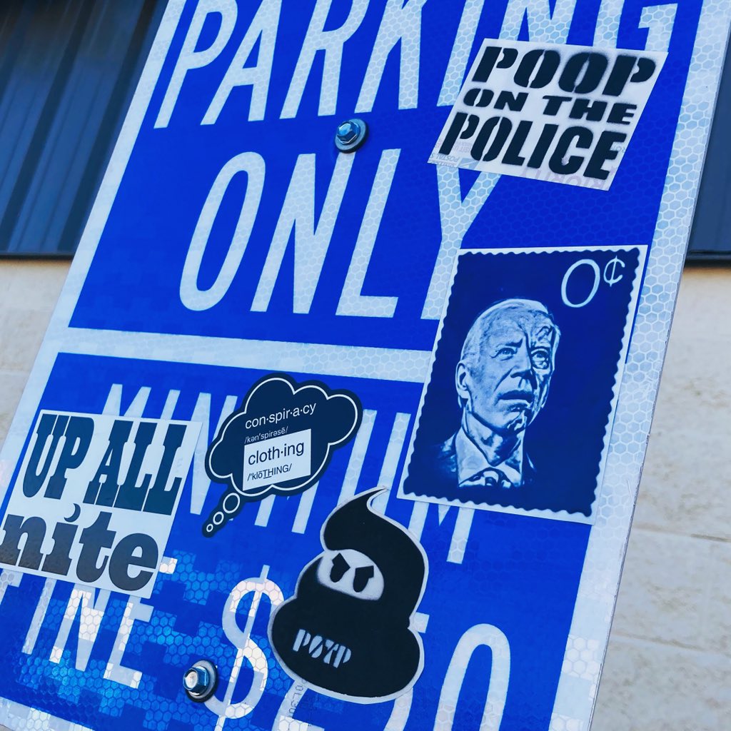 pooponthepolice's tweet photo. #POOPonthePOLICE #POTP #ACAB #slaptags #streetart #createanddestroy #vandal https://t.co/YqInzN8npt