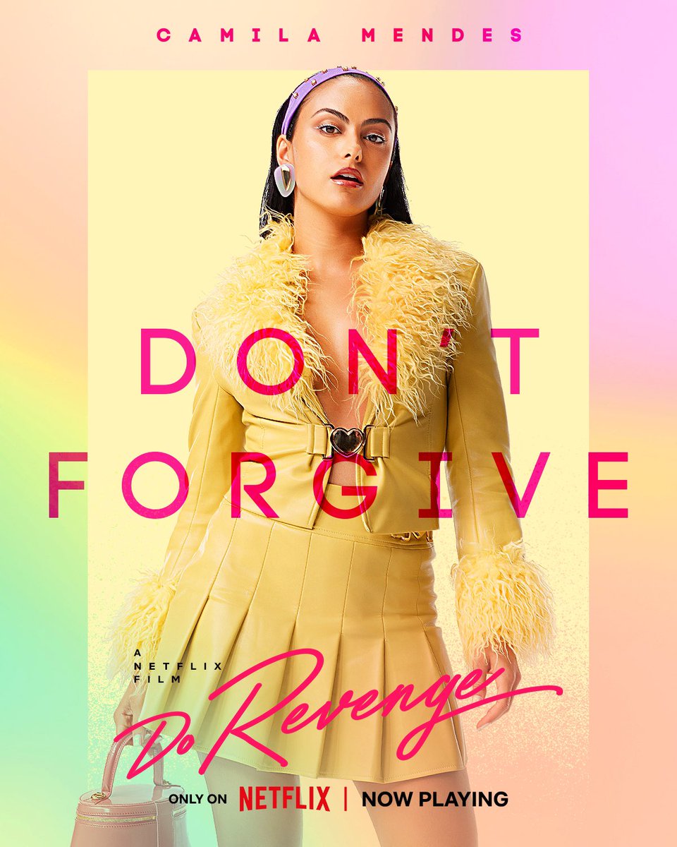 don’t forgive, #dorevenge and go stream it on @netflix now!!!