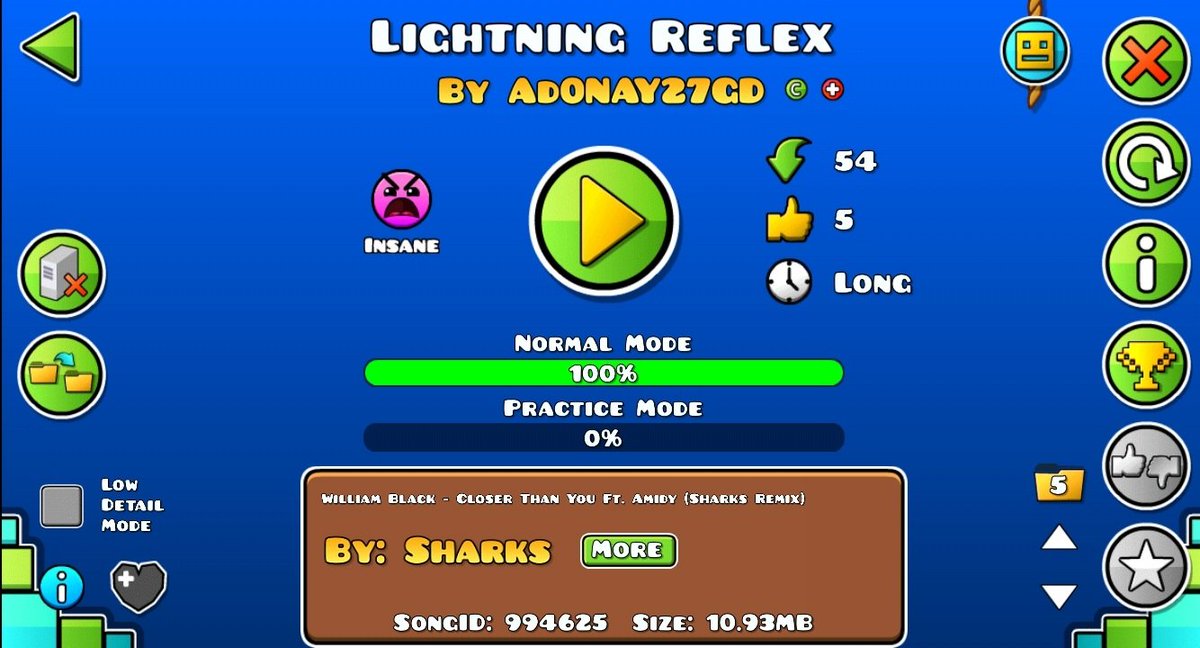 New level, collab with <a href="/BaanzGD/">Baanz</a> <a href="/Hikex1/">Hikex</a> <a href="/HcreatoR_GD/">HcreatoR 🇨🇴🎮</a> @Wilz583166101 and <a href="/xeniel_gd/">✦ Xeniel</a> for the layout, thanks everyone :3

ID: 83729866