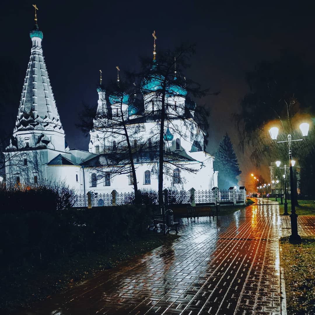 Ночной Ярославль
